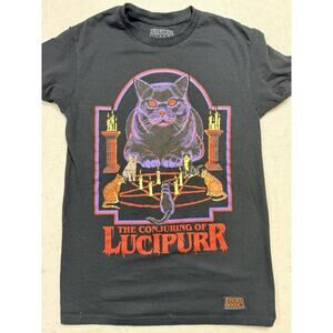 Lucipurr Classic T-Shirt Adult Small Whimsigoth Streetwear